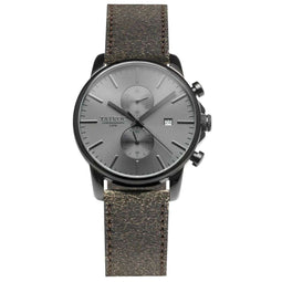 Tayroc TXM092 - Polshorloge - Kwarts - Ø 42 mm - Grijs