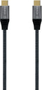 Aisens A107-0671 - USB-C Kabel - USB4 Gen 2x2 20000 Mbit/s 100 W - Grijs