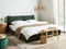 VINAY - Tweepersoonsbed - Groen - 180 x 200 cm - Polyester