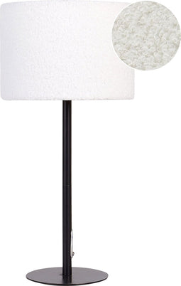 VINAZCO - Tafellamp - Wit - Bouclé