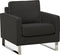 VIND - Fauteuil - Grafietgrijs - Polyester