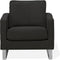 VIND - Fauteuil - Grafietgrijs - Polyester