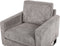 VIND - Fauteuil - Grijs - Corduroy