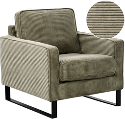 VIND - Fauteuil - Groen - Corduroy