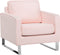 VIND - Fauteuil - Roze - Polyester
