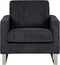 VIND - Fauteuil - Zwart - Corduroy