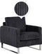 VIND - Fauteuil - Zwart - Corduroy
