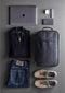 Vinga Sweden Reistas / Weekendtas / Handbagage - Baltimore - 28 cm (small) - Zwart
