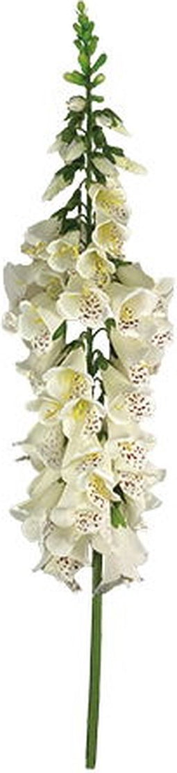 Vingerhoedskruid 127 cm Wit kunstplant