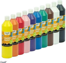 Vingerverf - 10 x 750gram assorti
