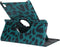 Tablet Hoes Geschikt voor Samsung Galaxy Tab A7 - 360° Draaibare Design Bookcase - Meerkleurig /Green Leopard