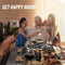 Vinyl draaitafel Bluetooth - Riemaandrijving - Ingebouwde phono-voorversterker - 2 snelheden - 33 & 45 rpm