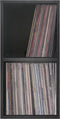 Vinyl lp platen opbergkast - opbergen lp vinyl platen - boekenkast - zwart