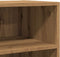 vidaXL - Dressoir - 57x35x75 - cm - bewerkt - hout - artisanaal - eikenkleurig