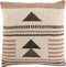 J-Line kussen Afrikaans grafisch pijl - katoen - beige/bruin