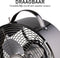 Lifetime Air Tafelventilator - 20CM - 2 Snelheden - Zwart