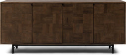 Riviera Maison Dressoir - Mac Arthur Park Dresser - Bruin - Gerecycled Eikenhout