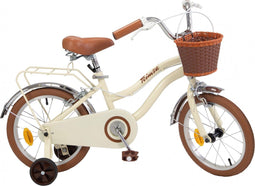 Toimsa Vintage - Kinderfiets - Meisjes - Beige;Bruin - 16 Inch