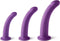 Virgite Dildo Set voor Universeel Strap-on Harnas - paars