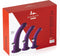 Virgite Dildo Set voor Universeel Strap-on Harnas - paars