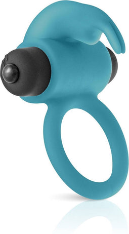 Virgite E9 - Vibrerende Cockring - 8 x 3.5cm - Blauw