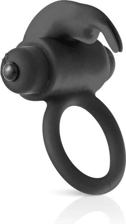 Virgite E9 - Vibrerende Cockring - 8 x 3.5cm - Zwart