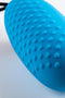 Virgite G4 - Vibrerend Eitje met Afstandsbediening - Noppen - 28 Standen - Blauw