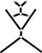 Virgite - Love Hit - Bondage - BDSM - Lingerie - Borstharnas voor heren mod. 5