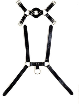 Virgite - Love Hit - Bondage - BDSM - Lingerie - Borstharnas voor heren mod. 4