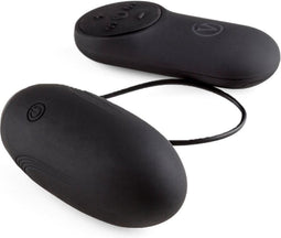 Virgite - Oplaadbaar Vibrerend Eitje - Met Remote Control - G5 - zwart