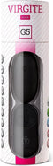 Virgite - Oplaadbaar Vibrerend Eitje - Met Remote Control - G5 - zwart