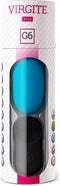 Virgite - Oplaadbaar Vibrerend Eitje - Met Remote Control - G6 - blauw