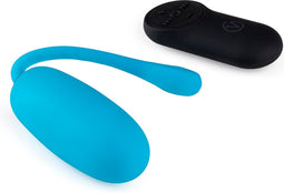 Virgite Oplaadbaar Vibrerend Eitje met Remote Control G7 - turquoise