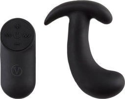 Virgite - Prostaat Massager met afstandsbediening SHE HAS THE POWER - zwart