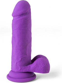 Virgite - Realistische Vibrerende Dildo Met Afstandsbediening R12 - Paars
