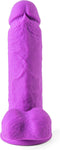 Virgite - Realistische Vibrerende Dildo Met Afstandsbediening R12 - Paars