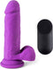 Virgite - Realistische Vibrerende Dildo Met Afstandsbediening R12 - Paars