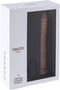 Virgite roterende vibrerende dildo van 21 cm met afstandsbediening - beige