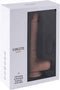 Virgite roterende vibrerende dildo van 21 cm met ballen en remote control - beige
