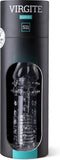 Virgite S11 Realistische Penis Sleeve met Vibratie 15 cm- transparant