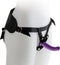 Virgite Strap-on Harnas met dildo set - paars - maat S/M/L