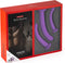 Virgite Strap-on Harnas met dildo set - paars - maat S/M/L