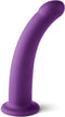 Virgite Strap-on Harnas met paarse dildo - maat L