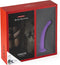Virgite Strap-on Harnas met paarse dildo - maat M