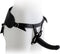 Virgite Strap-on Harnas met zwarte dildo - maat L