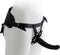 Virgite Strap-on Harnas met zwarte dildo - maat L