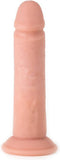 Virgite - Vibrerende Dildo Met Afstandsbediening 21 x 6 cm - Lichte Huidskleur