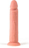 Virgite - Vibrerende Dildo Met Afstandsbediening 26.5 x 8 cm - Lichte Huidskleur