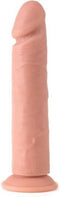 Virgite - Vibrerende Dildo Met Afstandsbediening 26.5 x 8 cm - Lichte Huidskleur