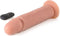 Virgite - Vibrerende Dildo Met Afstandsbediening 26.5 x 8 cm - Lichte Huidskleur